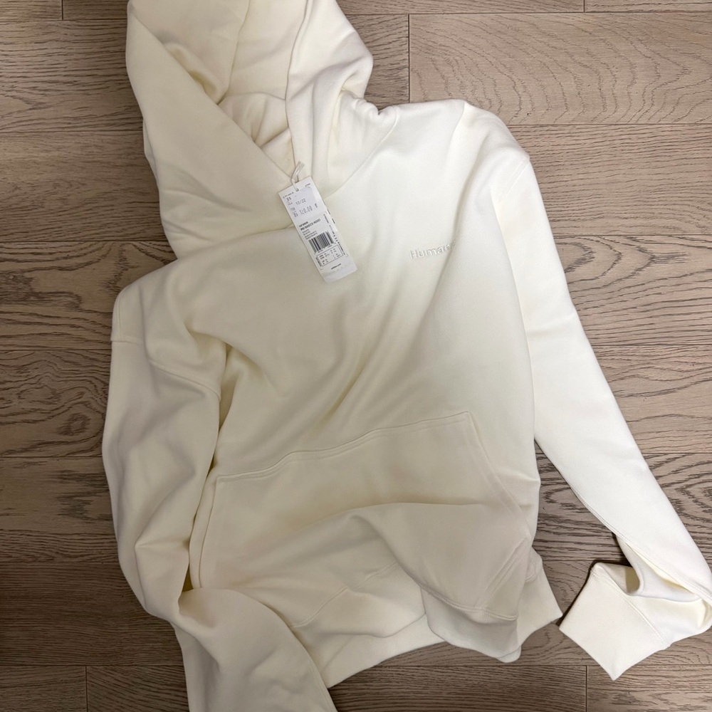 adidas Pharrell Williams Humanrace White Hoodie Sweater